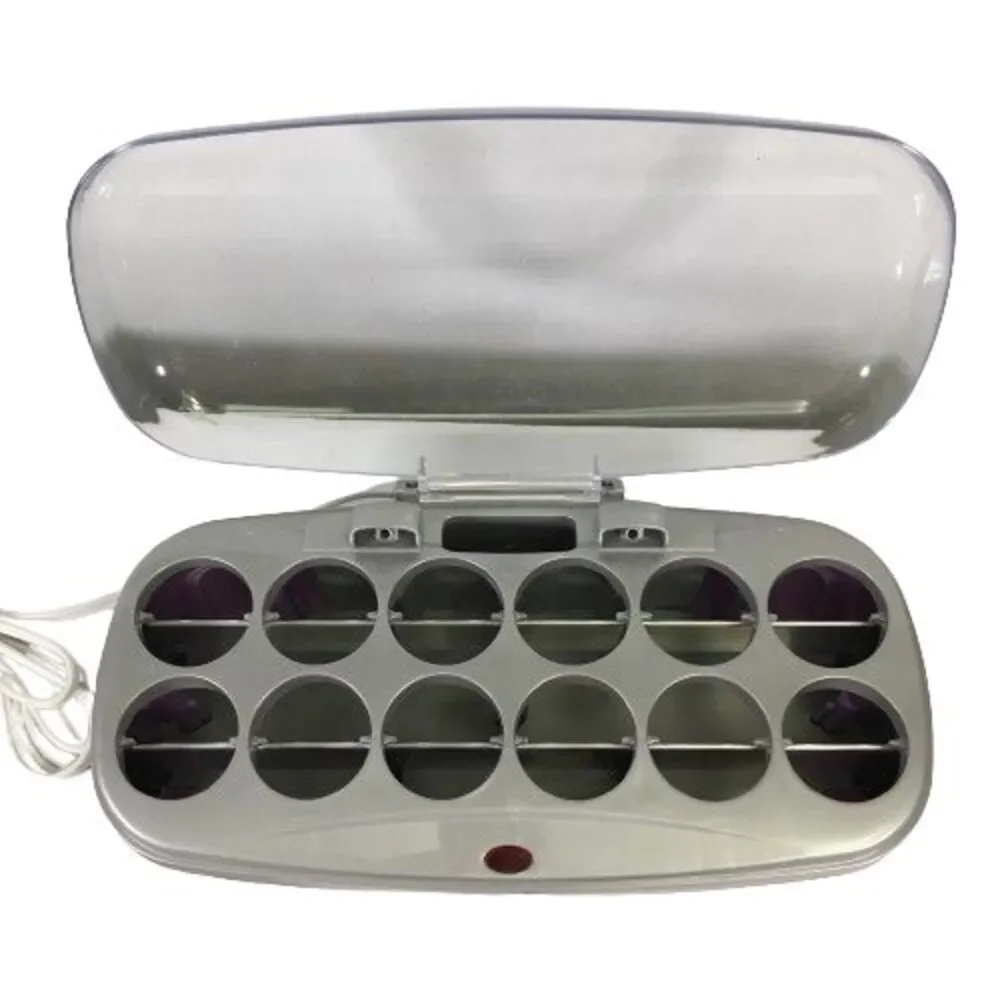 Conair Ion Shine Velvet Hot Rollers Hair Curlers Large 1.5